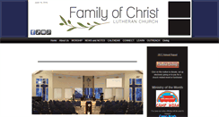Desktop Screenshot of familyofchrist.com